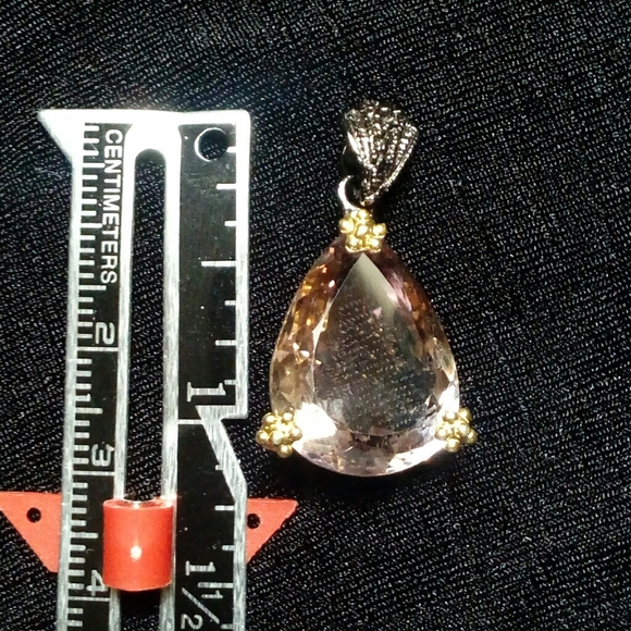 GIFT. Amethyst/Citrine 925. Ametrine. - Picture 10 of 12